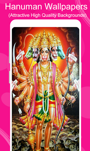 Android application Hanuman Wallpapers HD screenshort
