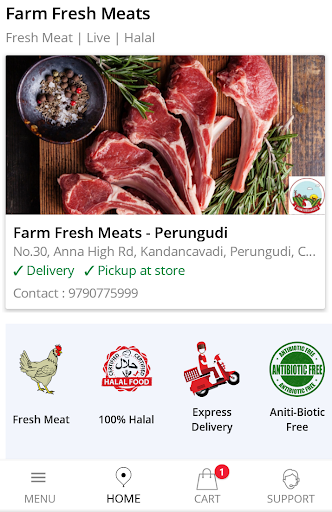 Farm Fresh Meats Screen 2