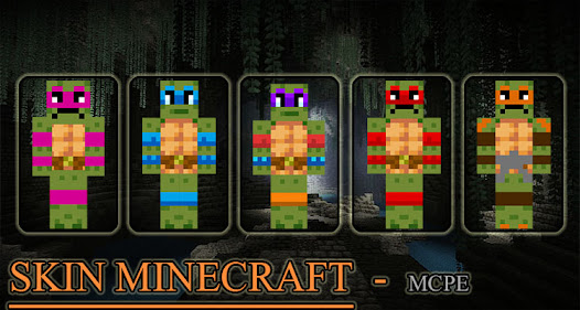 Ninja Turtles Skin Minecraft 1.0 APK + Мод (Unlimited money) за Android
