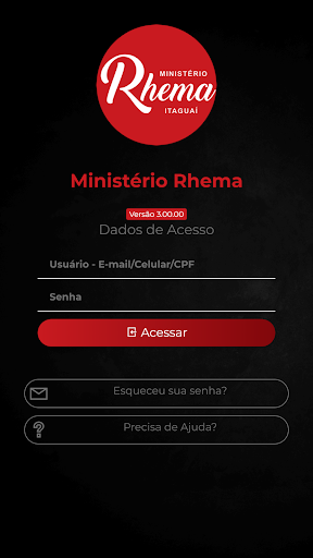 Ministério Rhema Itaguaí Screen 2