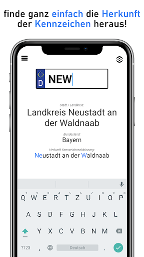 Kennzeichen Deutschland Screen 2