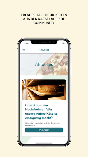Kaeselager.de Screen 3