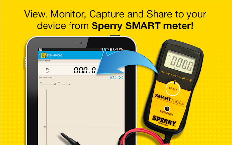Multimètre numérique intelligent et polyvalent Sperry SDMM10000R avec  technologie Bluetooth