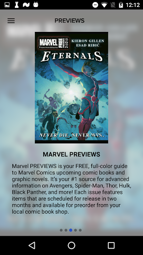 PREVIEWS Publications Screen 2