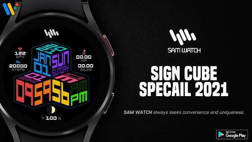 Android application SamWatch S CUBE Special 2021 screenshort