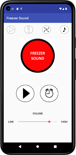 Android application Freezer Sound screenshort