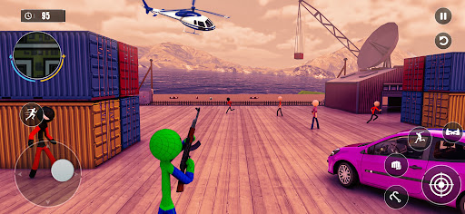 Spider Hero fighter stickman Screen 3
