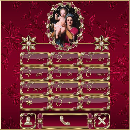 Virgin Mary Crimson Dialer the logo