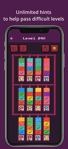 Sorting Puzzle: Save the Dinos - Screenshot 3