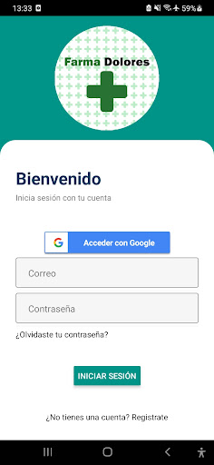 Android application Farma Dolores screenshort
