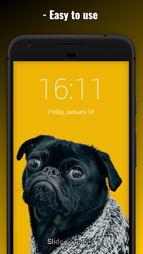 Android application Cute Pug Wallpapers screenshort