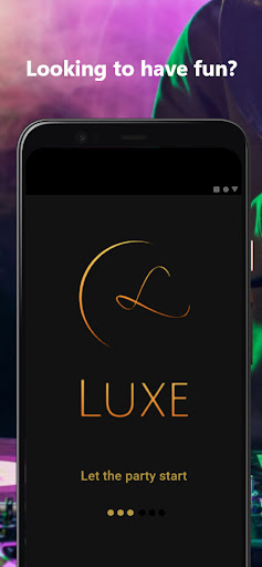 Android application The Luxe screenshort