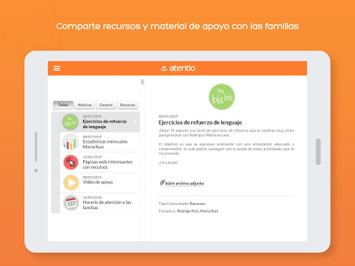 atentio Profesional Screen 2