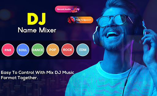 DJ Name Mixer - Mix Name Song