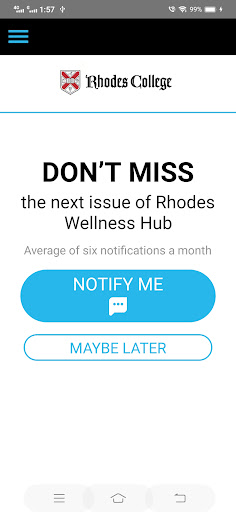 Rhodes Wellness Hub Screen 2