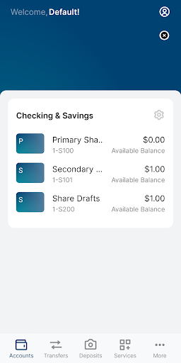 Telco Credit Union Screen 2