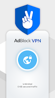 screenshot of AdBlock VPN for Android