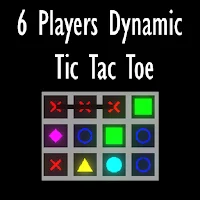 Dynamic 6 Players Tic Tac Toe