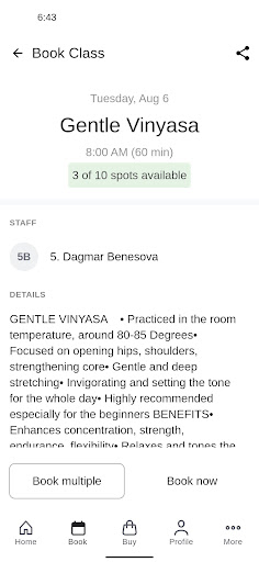 Aria Yoga and Wellness Center Screen 3
