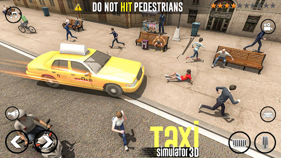 Taxi Sim 3D Car Taxi Simulator Varies with device APK screenshots 2