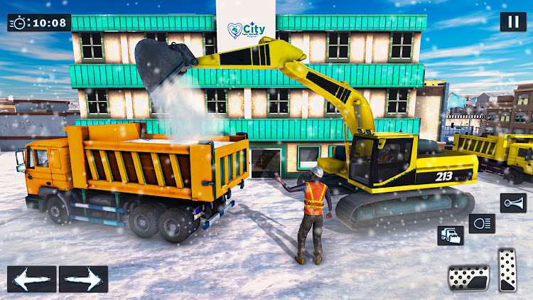 Snow Excavator Simulator 3D - 1.1 - (Android)
