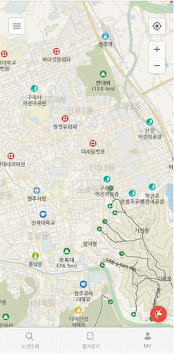 Android application 전북 스쿨버스 screenshort