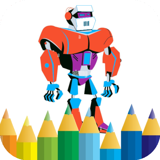 robot hero - coloring book Download on Windows