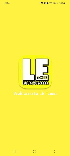 Android application LE Taxis screenshort