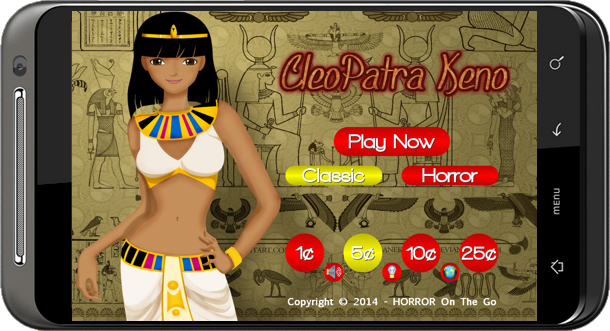Cleopatra Keno banner