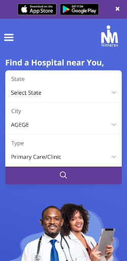 Android application NimerexHealth screenshort