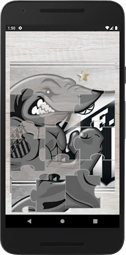Android application Quebra Cabeças Santos Futebol screenshort