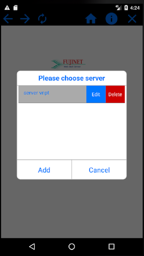 FJS Security Browser Screen 2