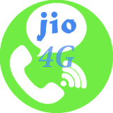 How to call jio4gvoice 2017 icon
