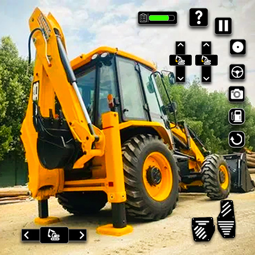 Heavy Excavator JCB Games logo