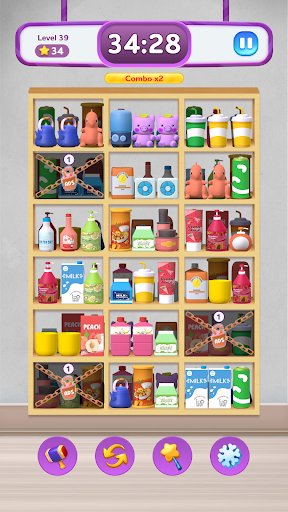 Goods Sort 3D: Match 3 Items Screen 2