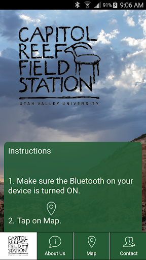 Android application CRFS Beacons screenshort