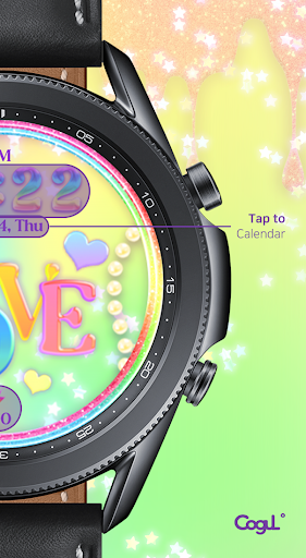 Rainbow Love_Watchface Screen 2