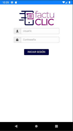 Android application factuCLIC screenshort