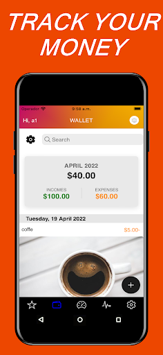 My Budgeting & Expense tracker Screen 3