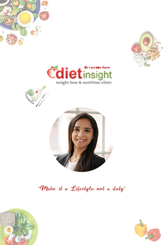 Android application Diet Insight screenshort