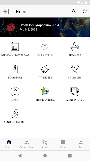 SatNews Events Screen 3