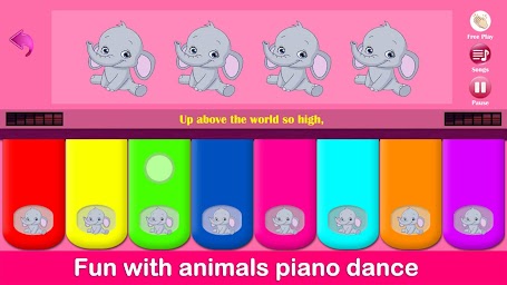 Kids Pink Piano Music & Songs