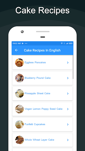 Cake Recipe English Screen 2