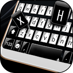Cover Image of Descargar Tema clásico del teclado negro de negocios 1.0 APK