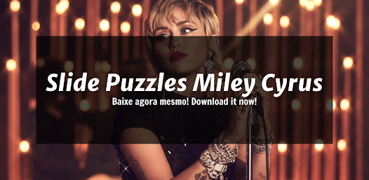 Screenshot 1 Slide Puzzle Miley Cyrus android