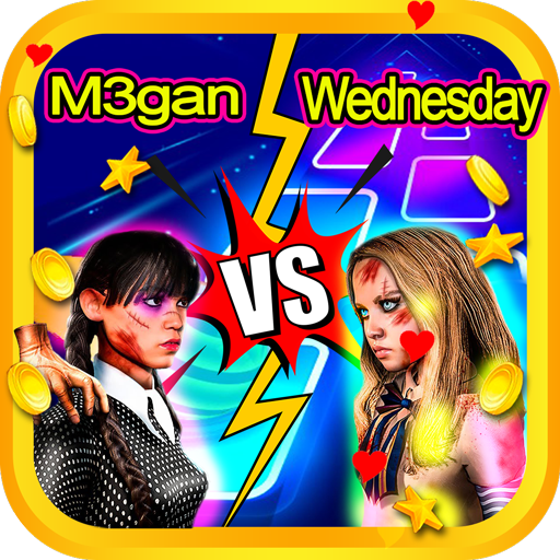 Megan & Wednesday Dance battle logo