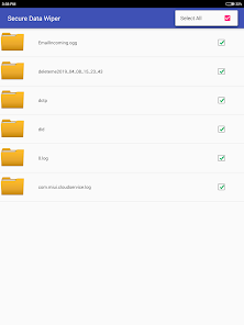 Screenshot 10 Wipe Mobile Phone Storage with android
