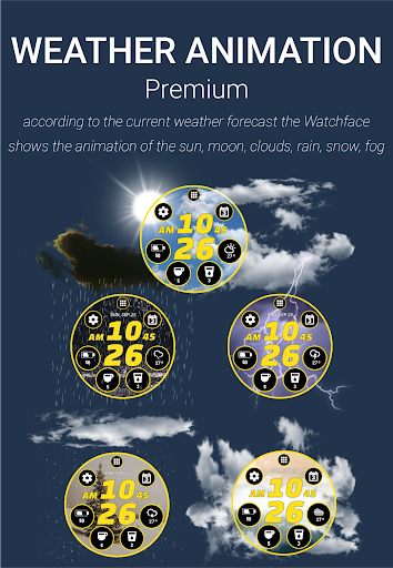 Real Weather Watch Face Screen 2
