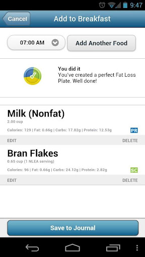 Food Lovers Fat Loss Screen 3
