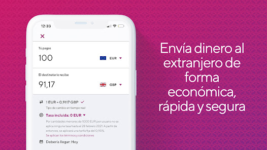Captura 10 PagoFX by Santander: Enviar di android